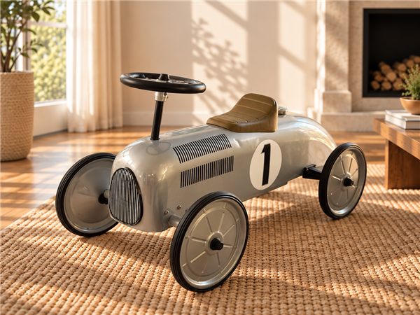 Carro de corrida de criança, estilo anos 30