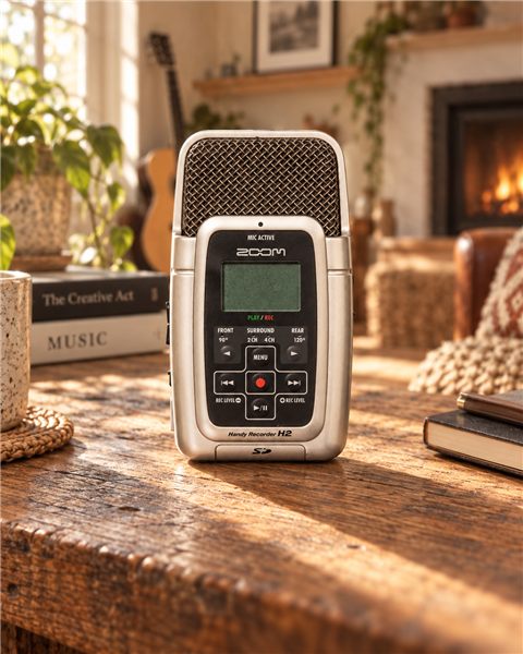 Zoom H2 Handy Recorder, gravador portátil