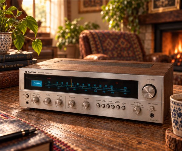 Sanyo DCX 4000, recetor estéreo