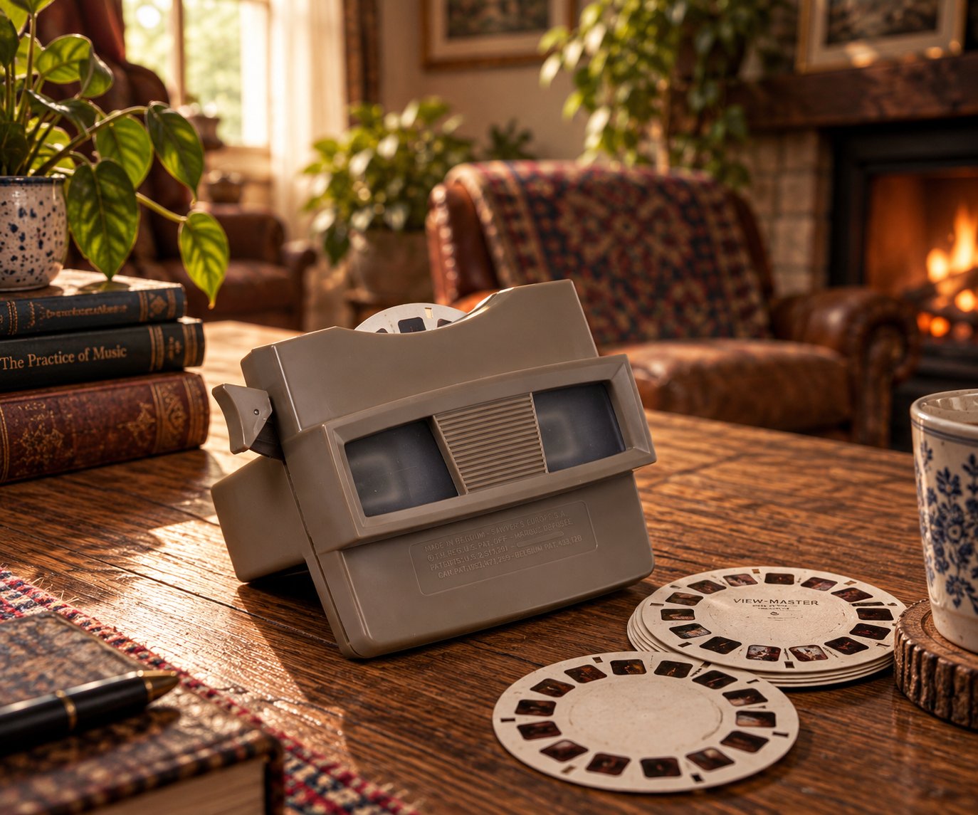 View-Master Modelo G com discos