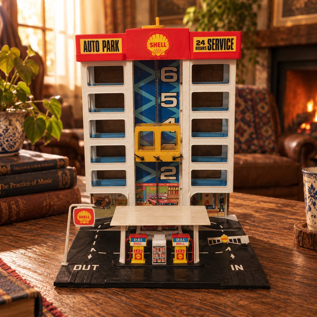 Shell Auto Park toy garage, 1970s