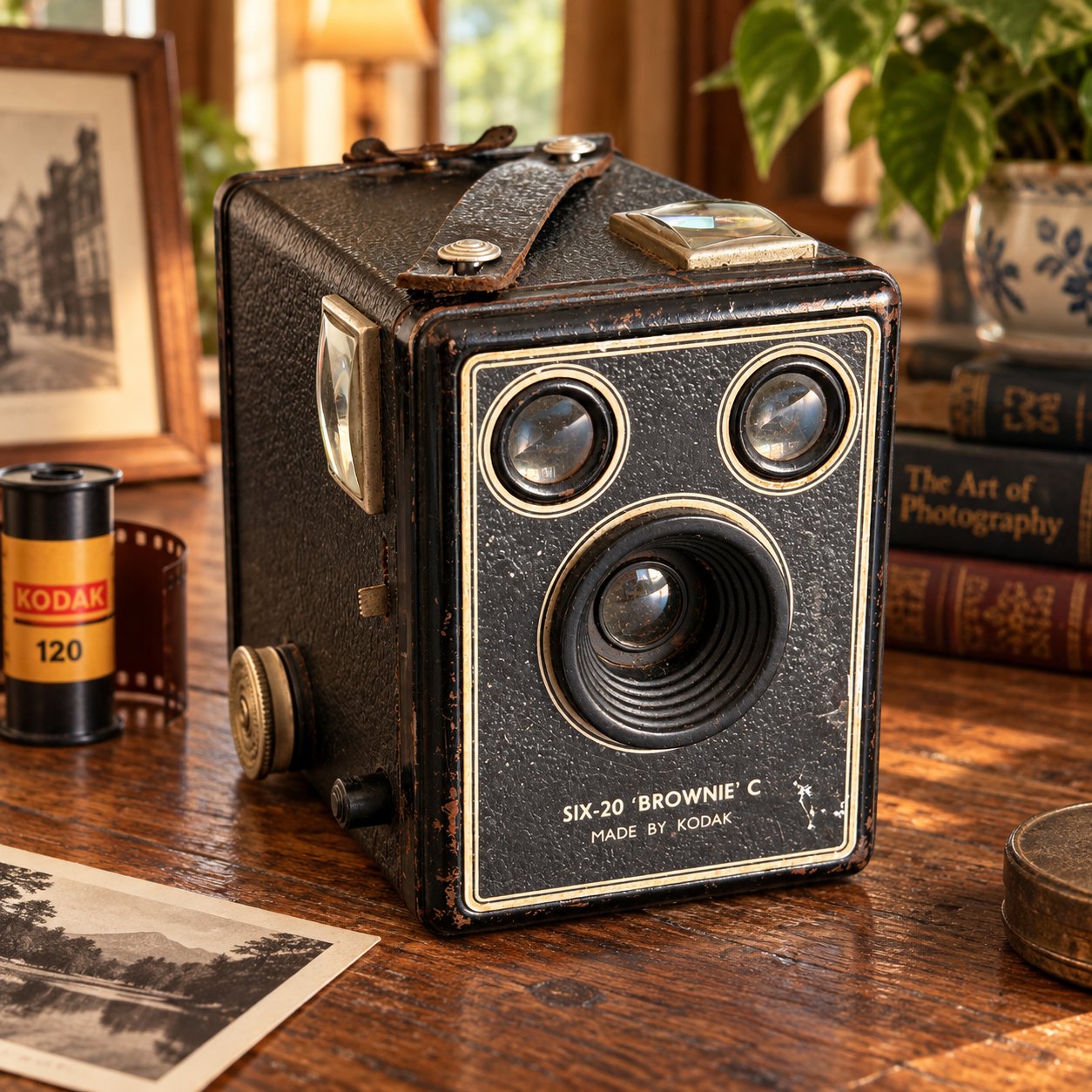 Kodak Six-20 Brownie C box camera